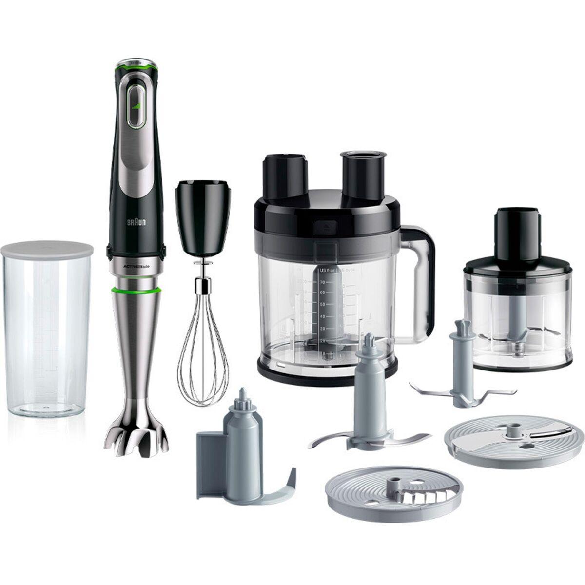 Braun MQ9195XLI Multiquick 9 stavmikser med foodprosessor