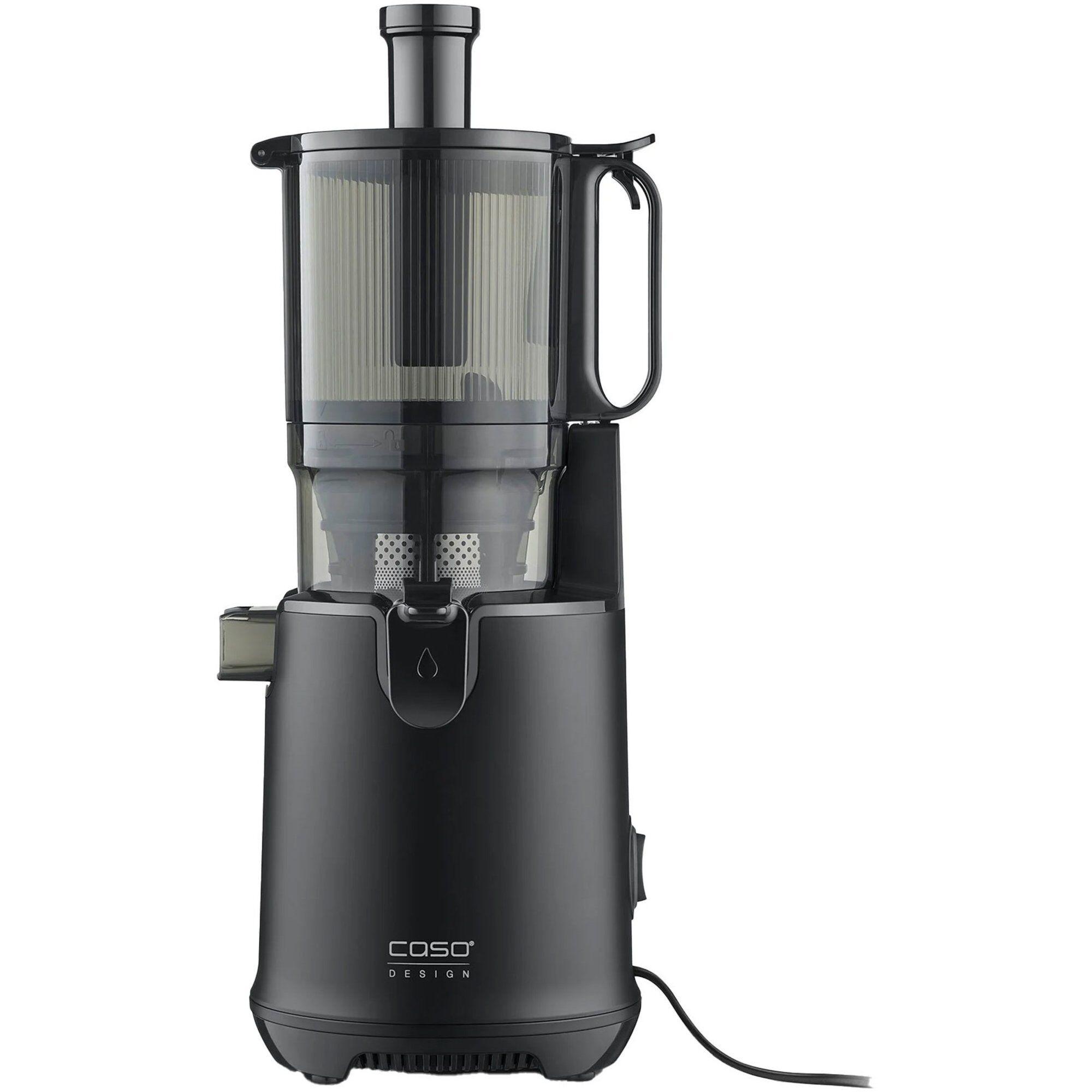 Caso SJW 600 XL slow juicer i sort, bred matetube