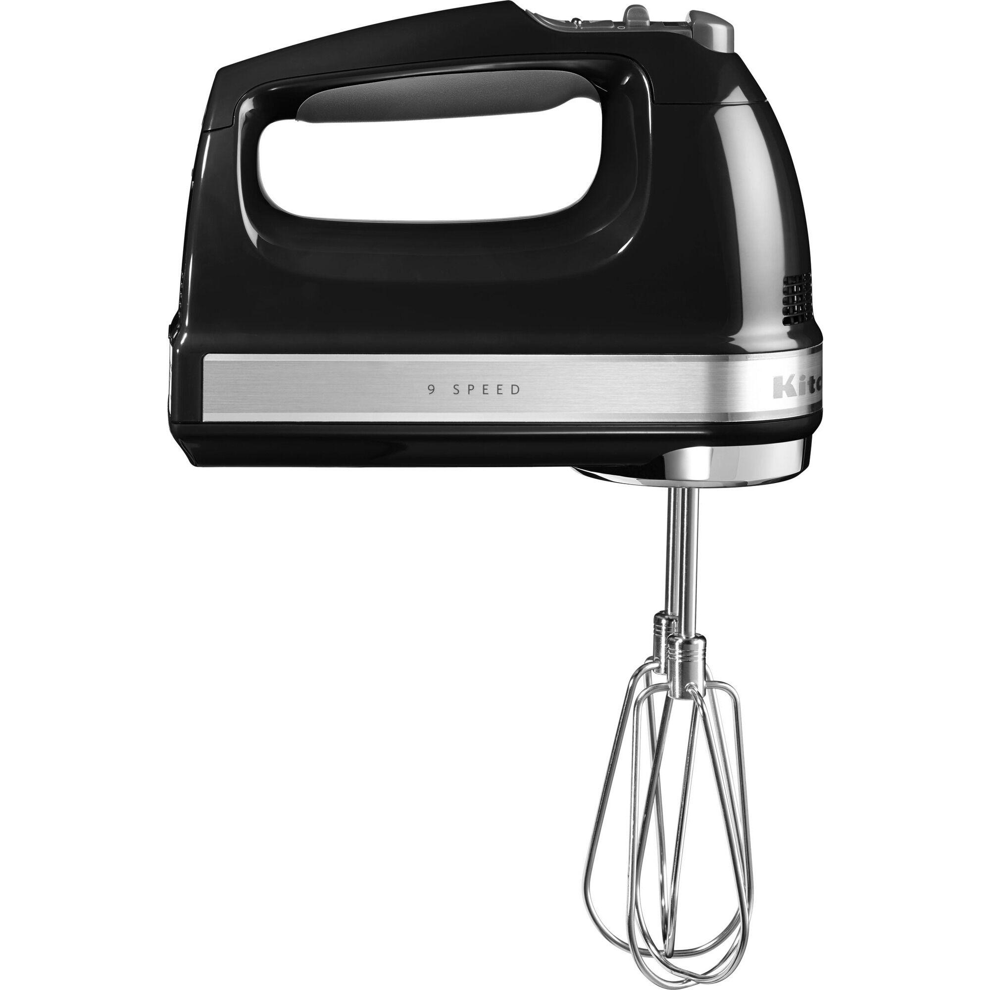 KitchenAid håndmikser med 9 hastigheter i sort