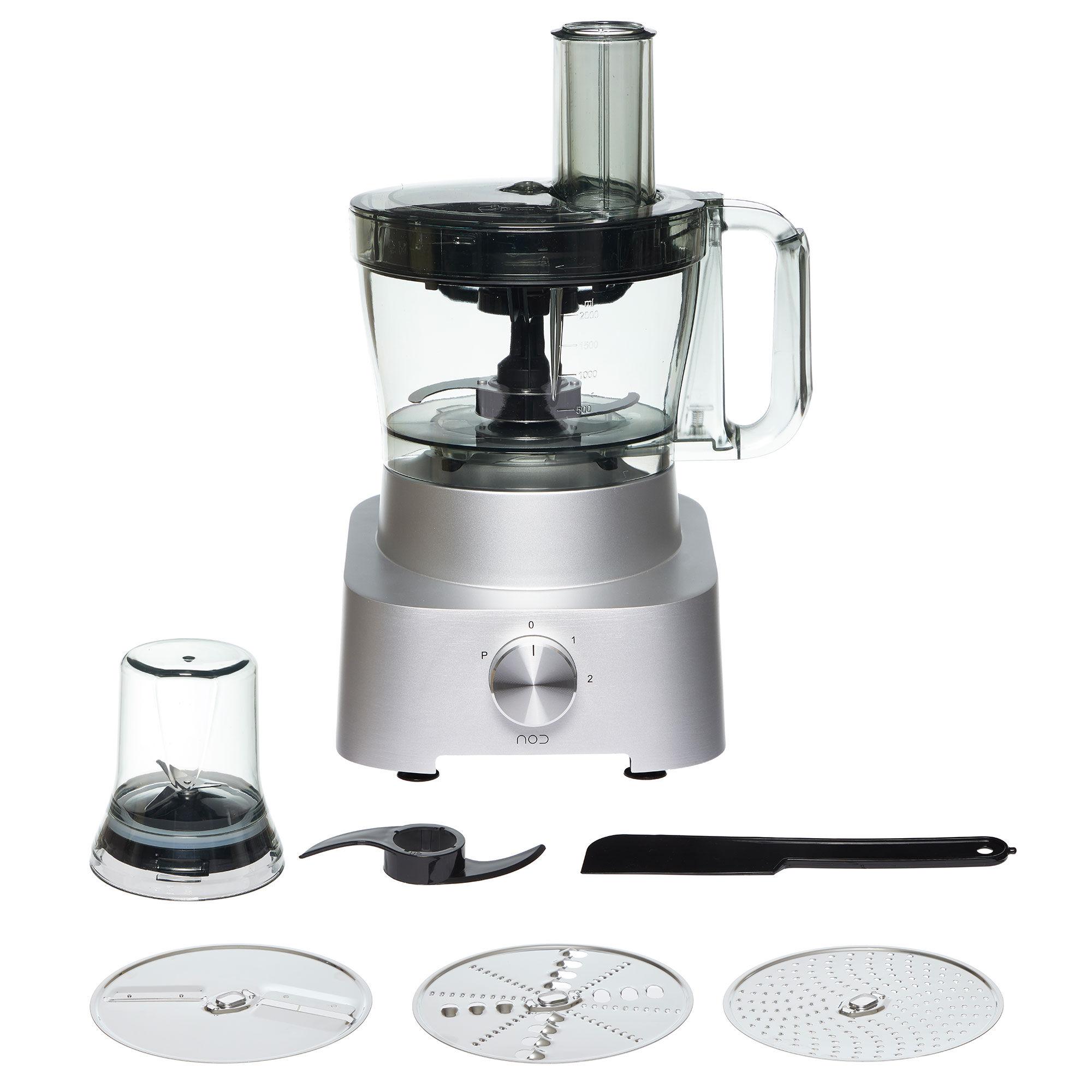 NOD Foodprosessor 1000W hvit med 3,5 liters bolle