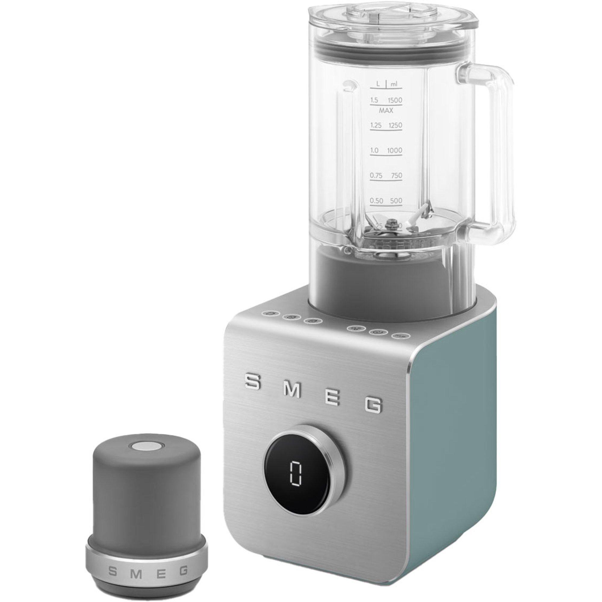 Smeg High Performance blender i smaragdgrønn med 1,5 liter kanne