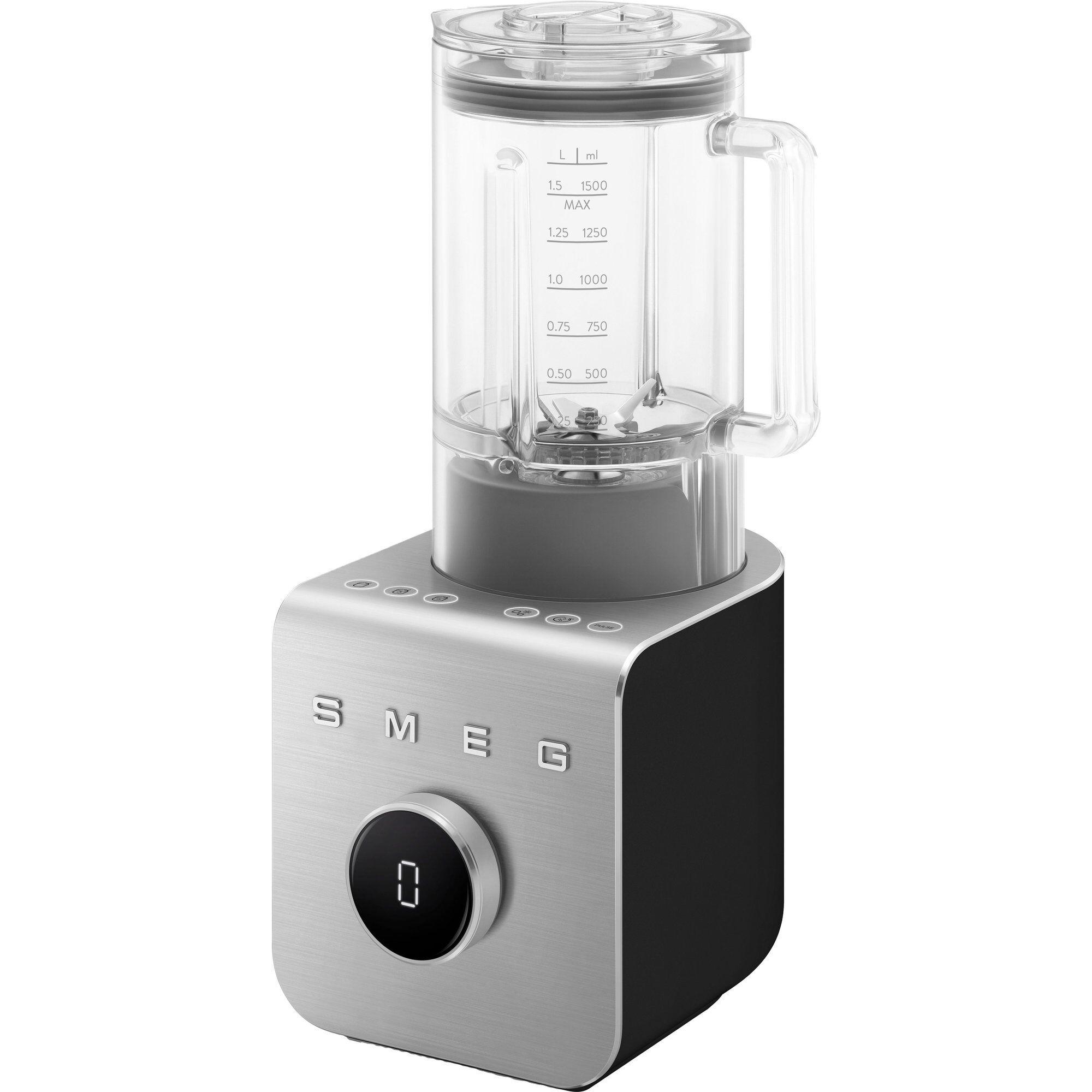 Smeg High Performance blender i svart med 1,5 liter kanne