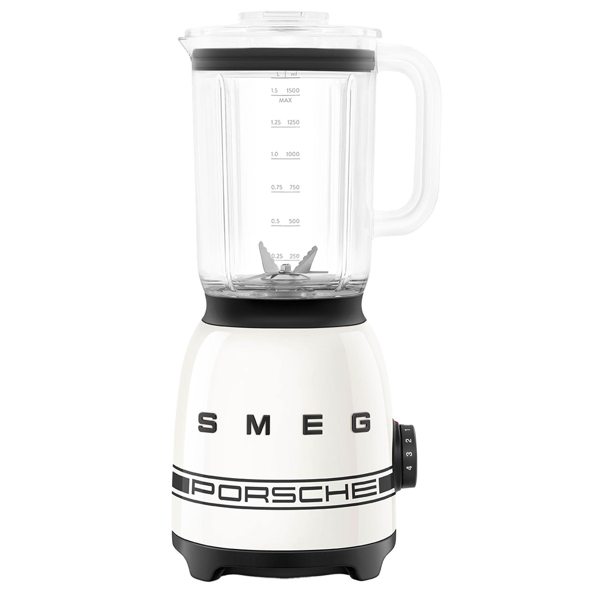 Smeg x Porsche Special Edition blender i carrara white, begrenset opplag