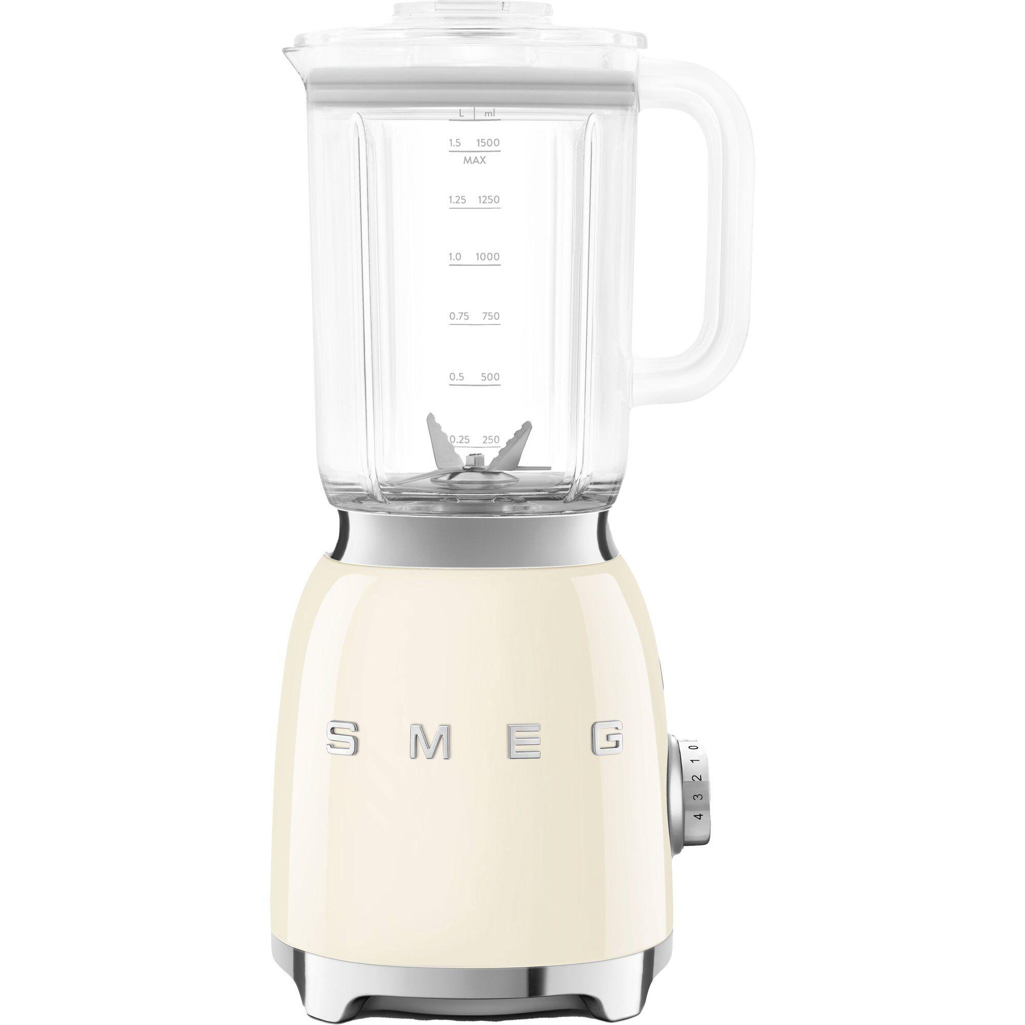 Smeg Tritan Renew blender i cremefarge med 1,5 liter resirkulert plastkanne