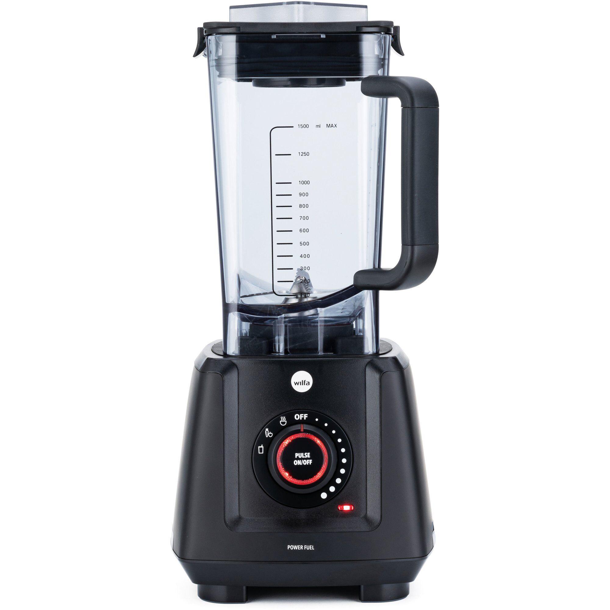 Wilfa PowerFuel PB2B-1200 blender matt svart premium 22000 RPM